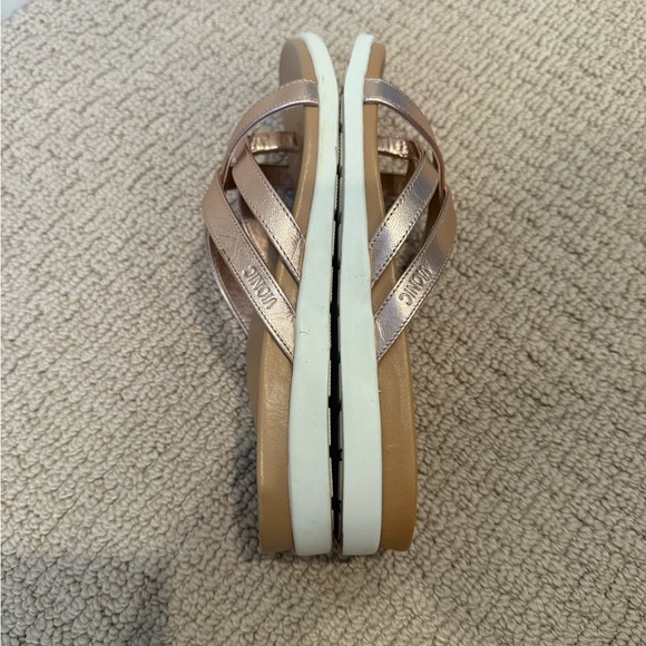VIONIC Daisy Metallic Sandal Slides in Rose Gold‎ Leather size 6.5 - Picture 7 of 9